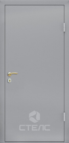 Стальная для технических помещений дверь 783-167 отделка порошковая конструкция 2-К фото