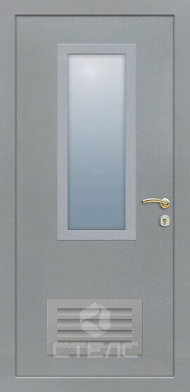 Дверь входная крашенная грунтовкой 2-К утеплённая | Артикул 159-449 фото