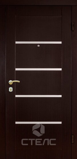 Железная входная дверь Сандал ПМ- 131-073 с накладкой МДФ-ПВХ 3-К с шумоизоляцией + Молдинг фото