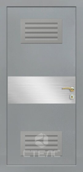 Дверь для технических помещений грунтованная конструкция 2-К | Заказать с установкой и доставкой в Москве 173-529 фото