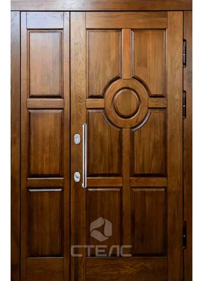 Входная металлическая дверь устанавливается в дом / квартиру с МДФ размеры на заказ фото
