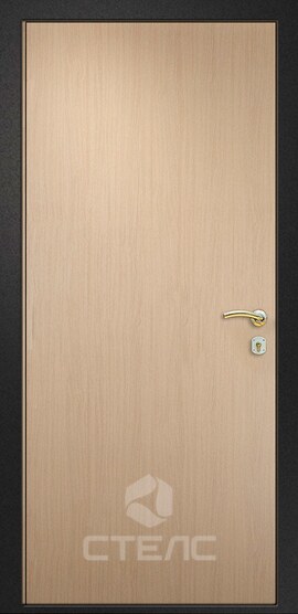 Входная дверь отделка кож заменитель + ламинат 2-К утеплённая | Артикул 326-300 фото