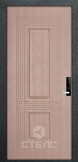 Стальная входная дверь 672-479 с полимерной отделкой + МДФ-ПВХ 2-К утеплённая фото