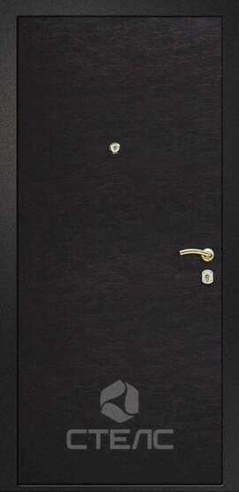 Входная дверь с отделкой винилискожа с 2-х сторон 2-К утеплённая | Артикул 634-961 фото