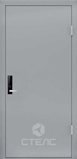 Металлическая входная дверь 028-756 с полимерной отделкой + ламинатин 2-К утеплённая фото