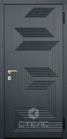 Стальная входная дверь Саган ПХ- 195-308 с покрытием МДФ-ПВХ с 2-х сторон 2-К утеплённая фото