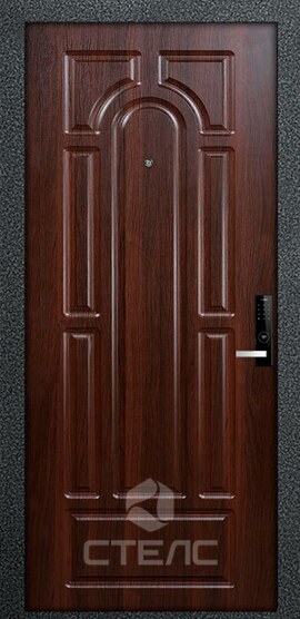 Стальная входная  дверь Лацио White МД- 485-875 с отделкой МДФ на обе стороны 2-К утеплённая фото
