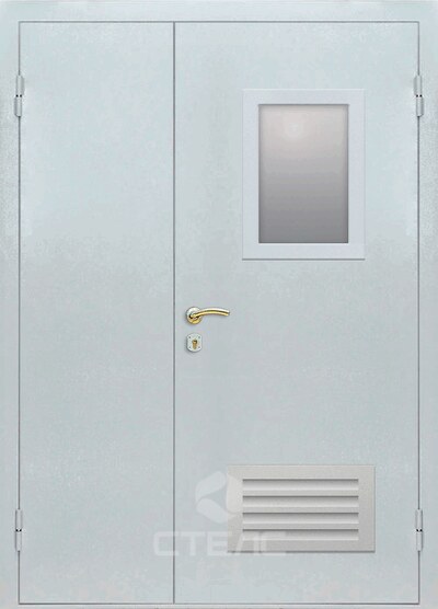 Дверь входная нитроэмаль двупольная 2-К утеплённая — Артикул 249-741 фото