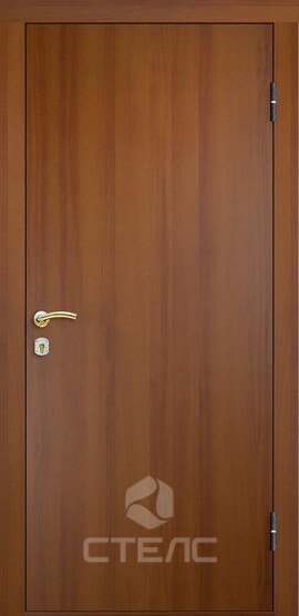Стальная квартирная дверь с отделкой ламинат снаружи и внутри МДФ-ПВХ в квартиру фото