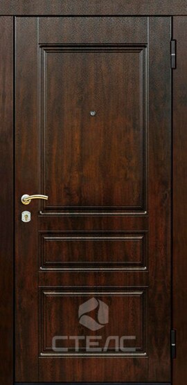 Дверь  металлическая входная  в квартиру с панелью МДФ с установкой купить в Москве фото