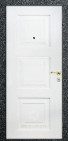Входная дверь Виконт Wight ПХ- 979-526 с МДФ-ПВХ отделкой 2-К утеплённая фото