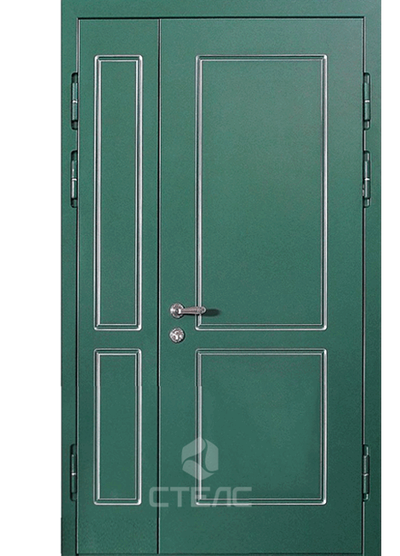 Железная входная дверь ППХ- 867-594 с МДФ-ПВХ панелями 2-К утеплённая фото