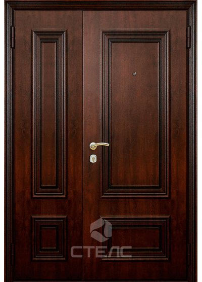 Стальная входная дверь  в квартиру / тамбурная  МДФ  с терморазрывом на заказ, установка от 3 дней фото