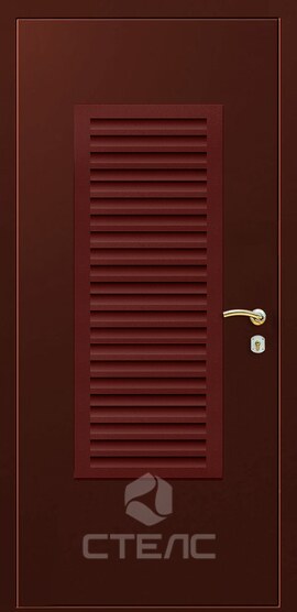 Дверь входная с нитропокрасом 2-К утеплённая | Артикул 370-950 фото