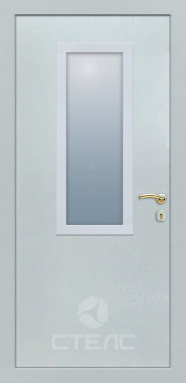 Дверь для технических помещений грунтованная конструкция 2-К | Заказать с установкой и доставкой в Москве 204-385 фото