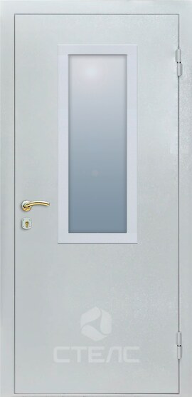 Дверь для технических помещений грунтованная конструкция 2-К | Заказать с установкой и доставкой в Москве 204-385 фото