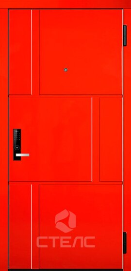 Стальная входная  дверь Red Rex ПМ- 470-716 с МДФ-ПВХ панелью 2-К утеплённая + Молдинг фото